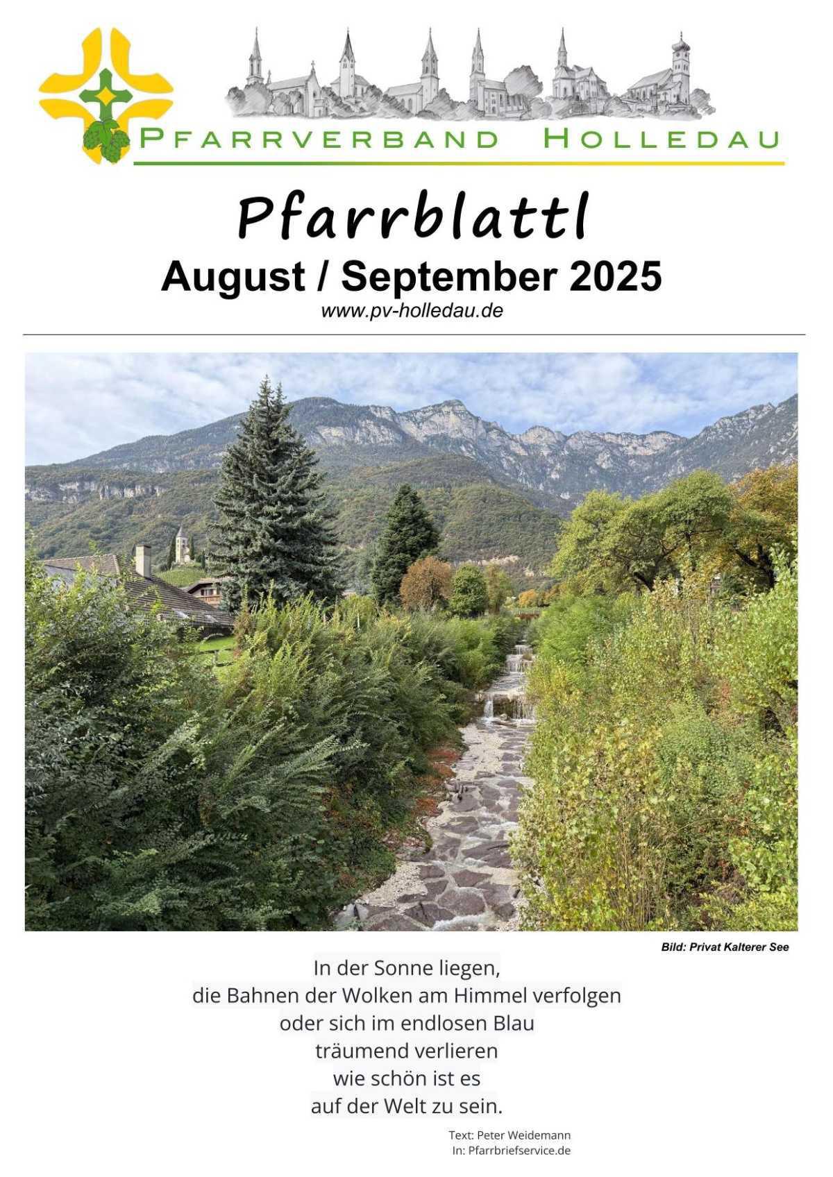 Pfarrblattl August/September 2025