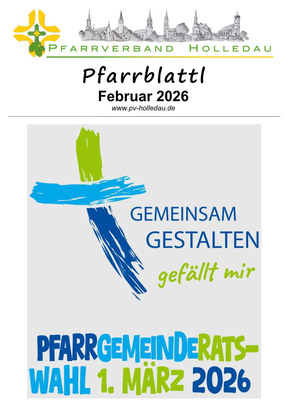 Pfarrblattl Februar 2026