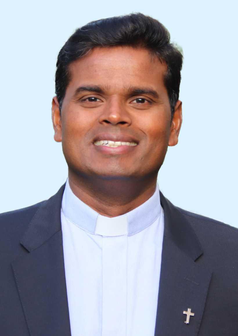 Pater Christopher Gnanaprakasam, OPraem, Pfarrverbandsleiter Pater Christopher Gnanaprakasam, OPraem, Pfarrverbandsleiter