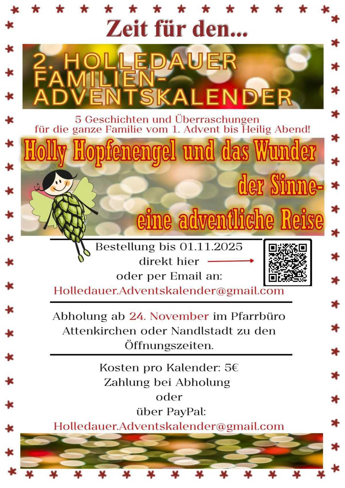 Familienadventskalender bestellen