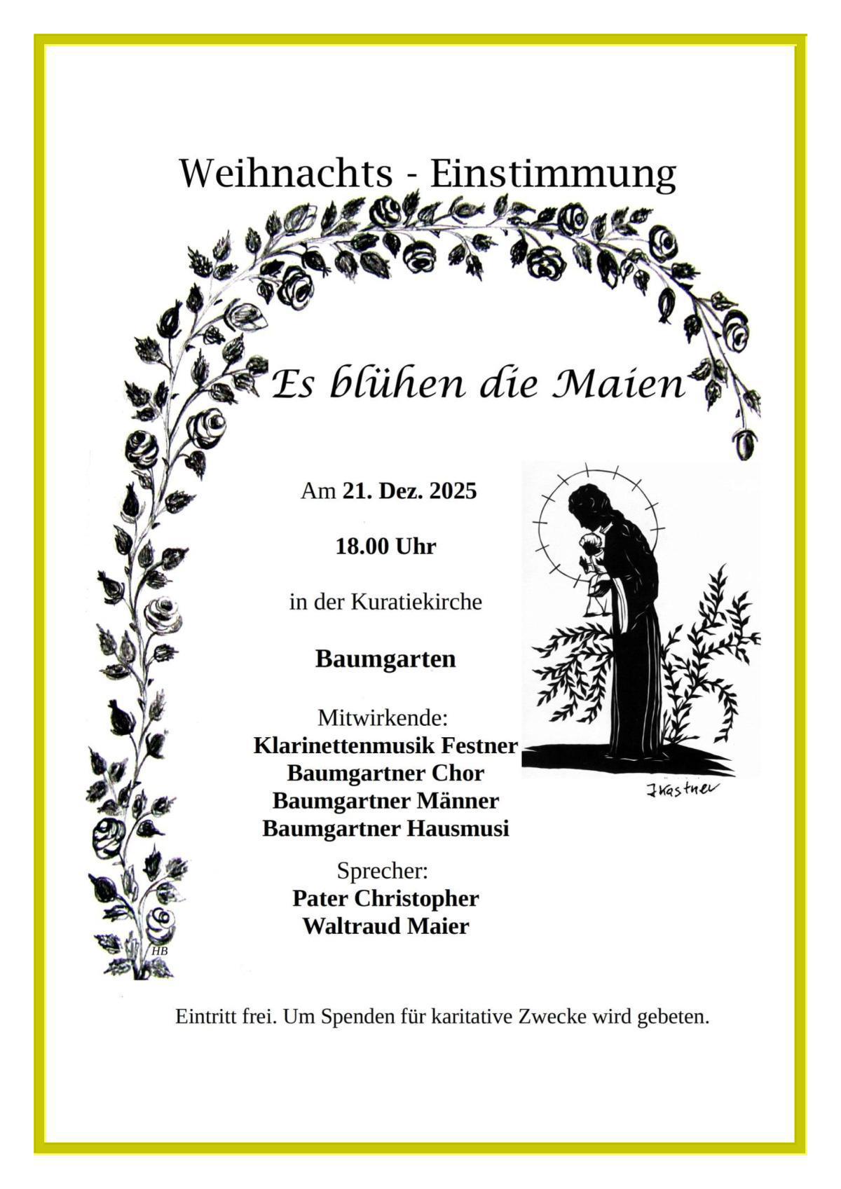 21.12.2025 - Weihnachtseinstimmung