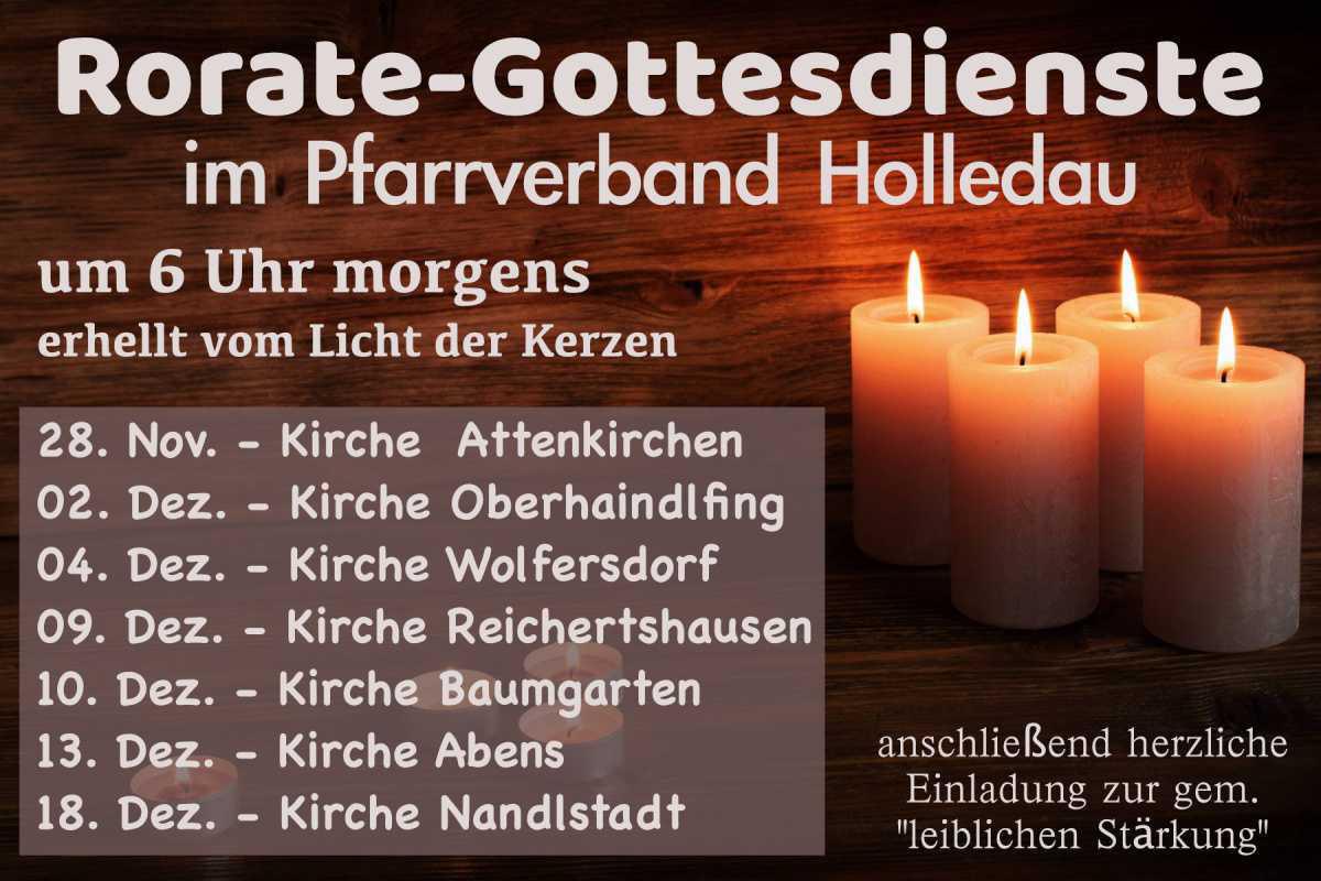 Rorate-Gottesdienste