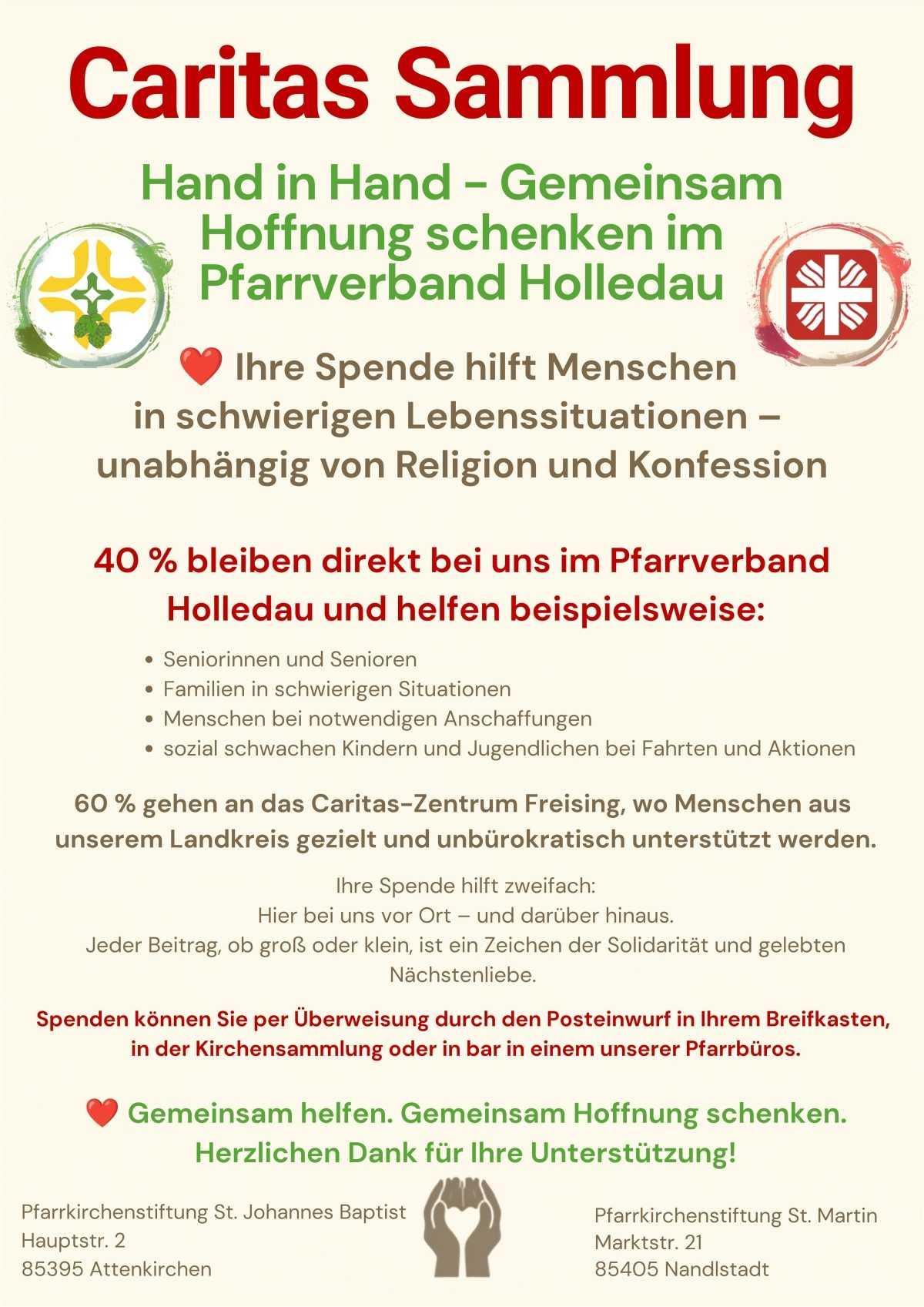 Caritas Sammlung