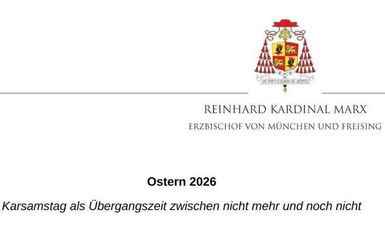 Ostergruß von Kardinal Marx an die Seniorinnen und Senioren