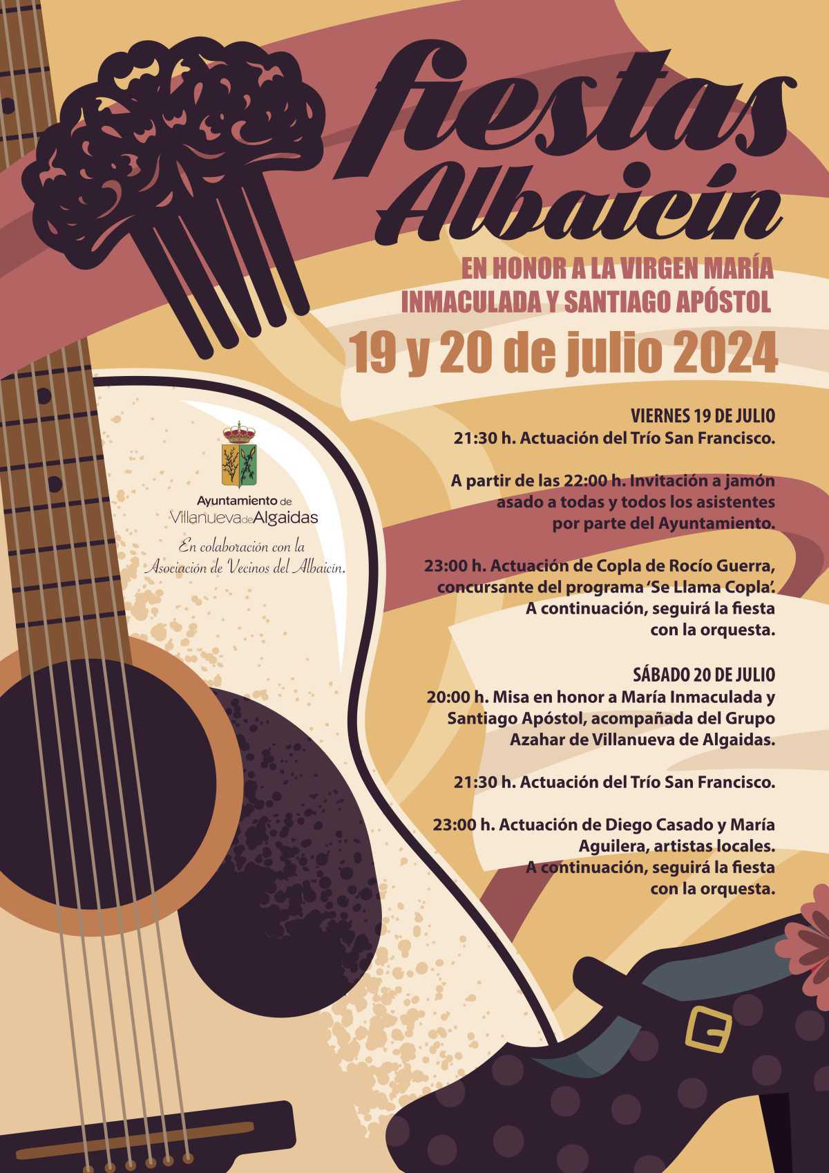 El Albaicín ultima todos los preparativos para celebrar sus Fiestas 2024