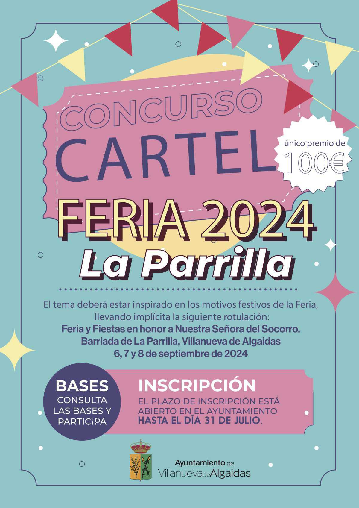 Abierto el plazo de inscripción para participar en el CONCURSO DEL CARTEL DE LA FERIA DE LA PARRILLA 2024