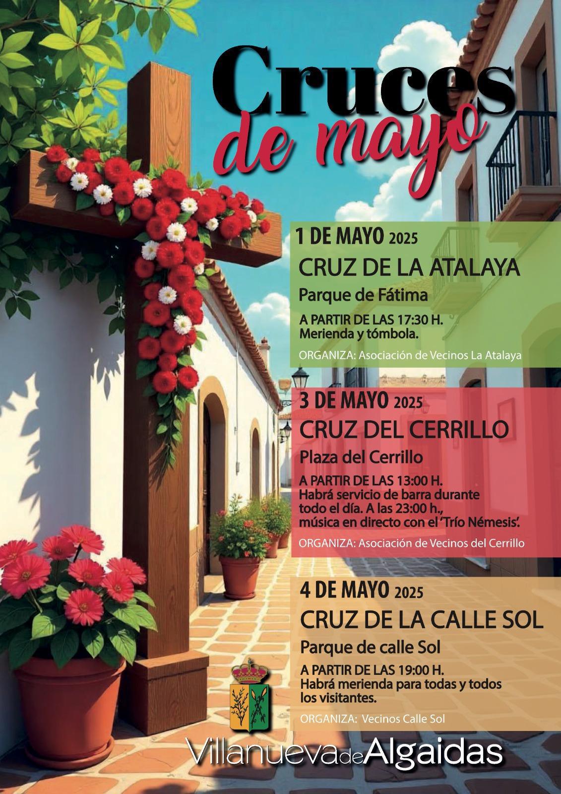 Se aproxima la celebración de nuestras CRUCES DE MAYO
