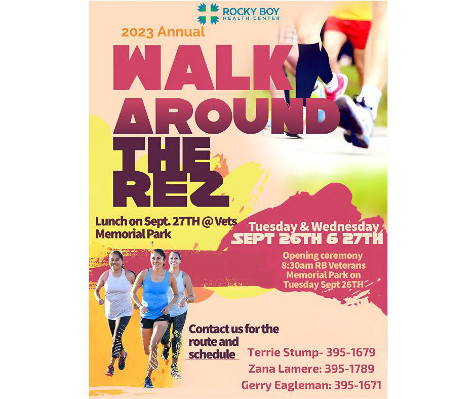 2023 Annual Walk Around The Rez
