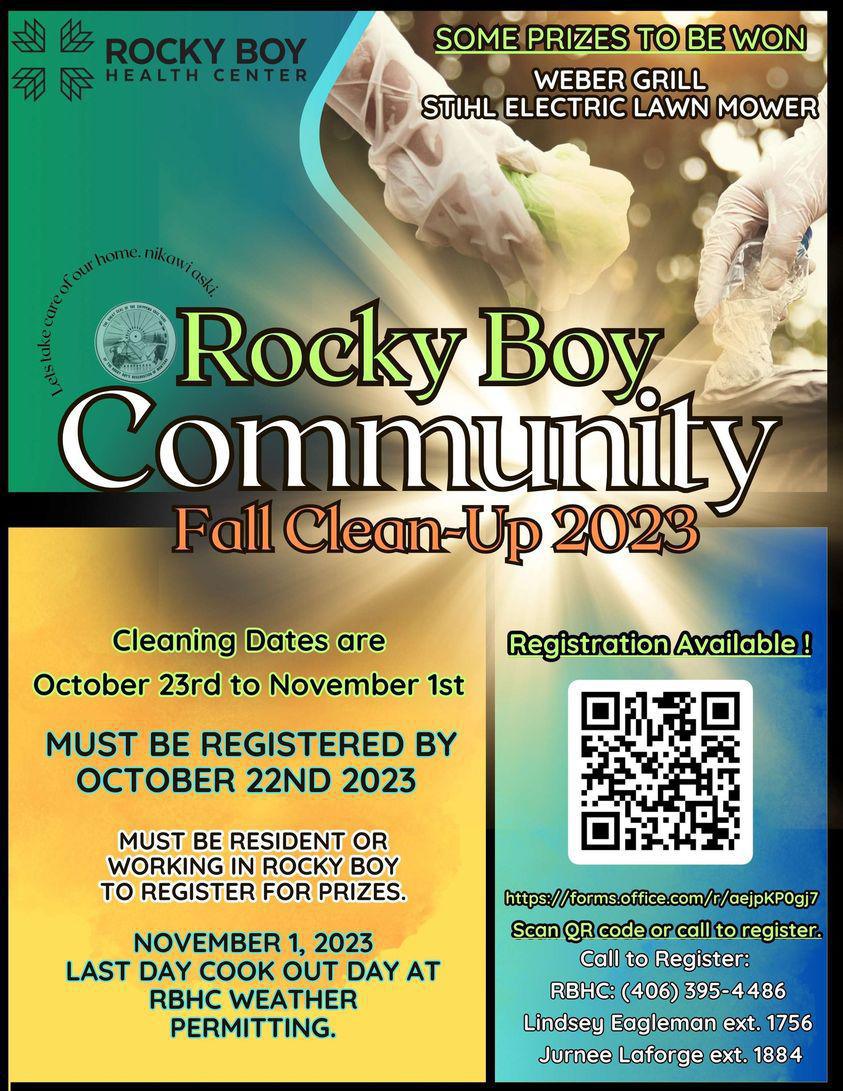 Rocky Boy Community Clean-Up