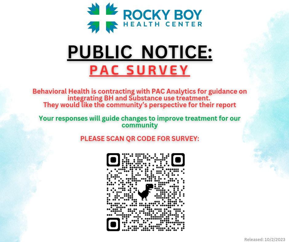 Public Notice- PAC Survey