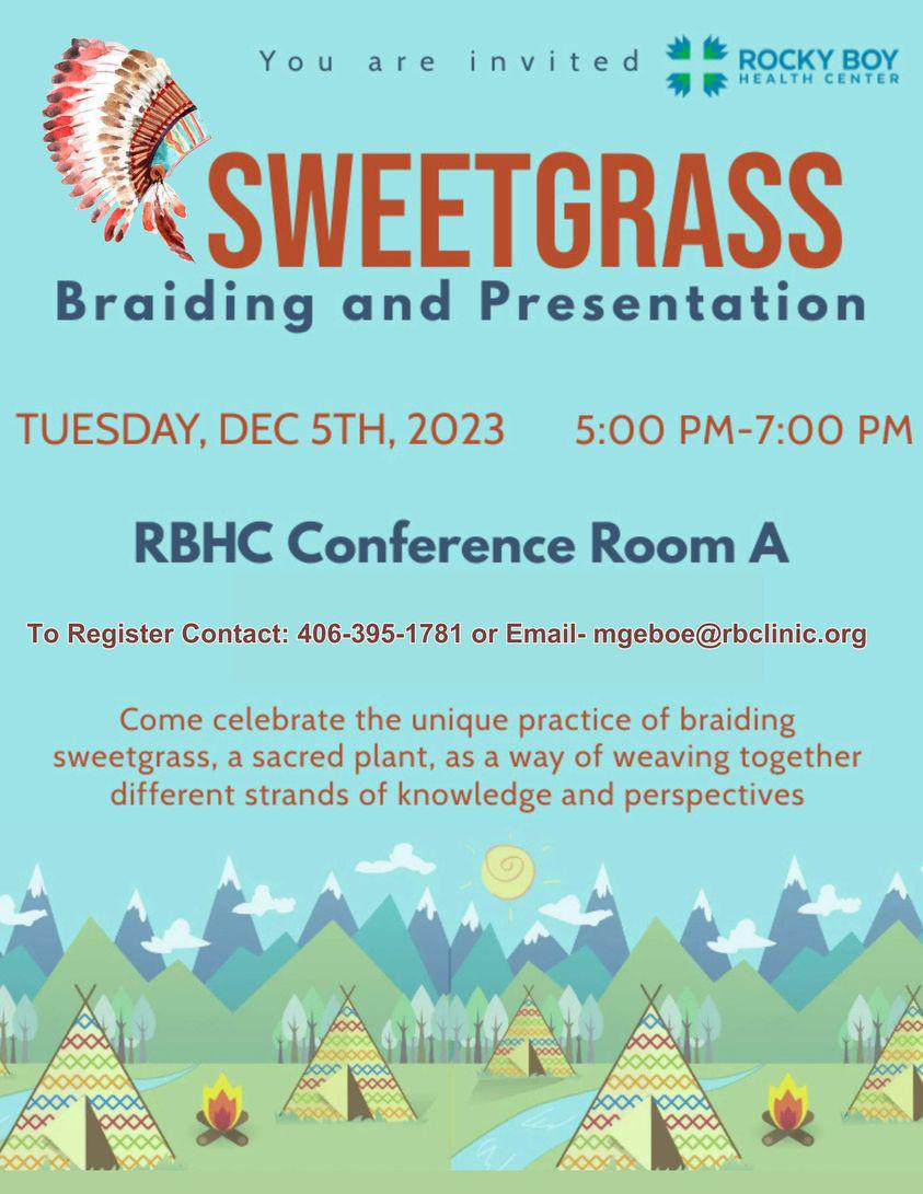 Sweetgrass Braiding & Presentation