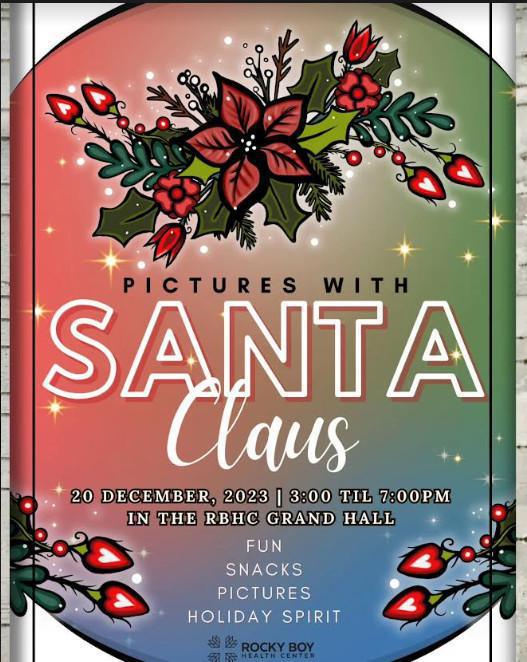 Pictures with Santa Claus