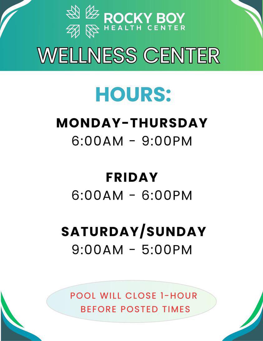 Wellness Center Hours and Services