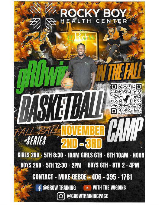 Growing in the Fall Basketball Camp