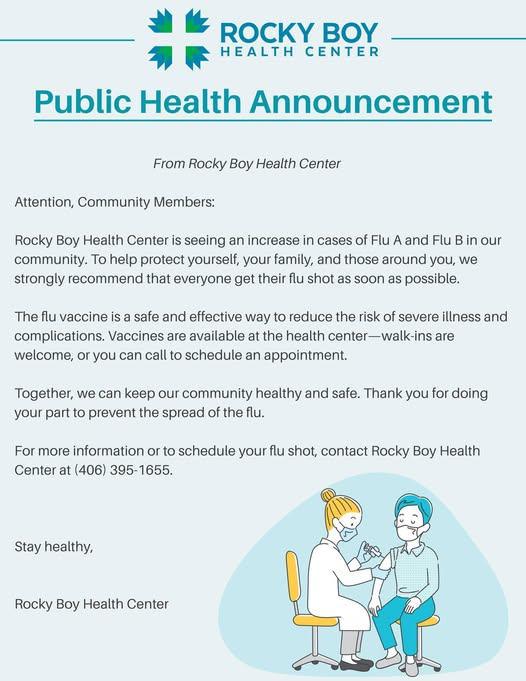 Public Health Announcement