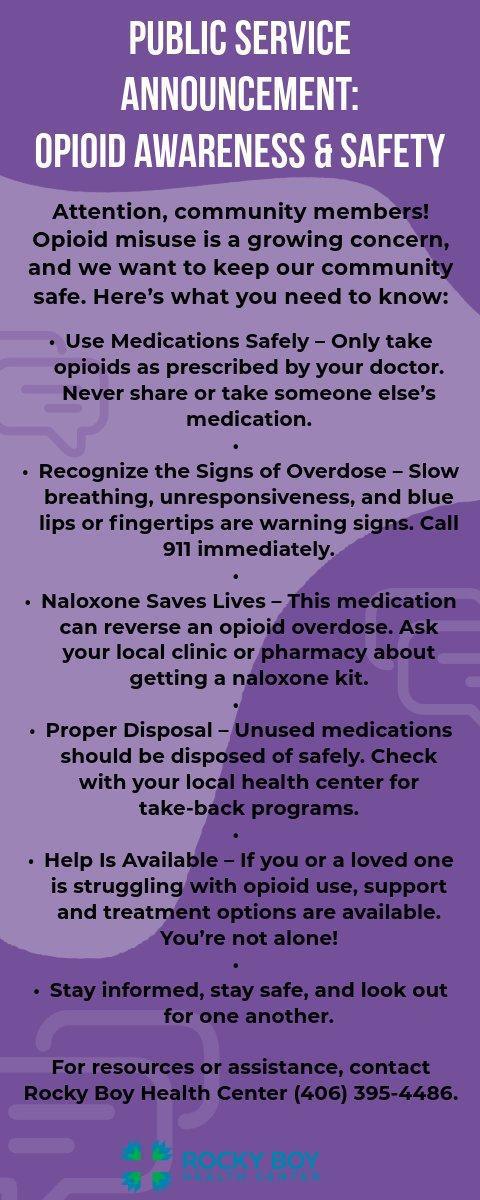 PSA: Opioid Awareness & Safety