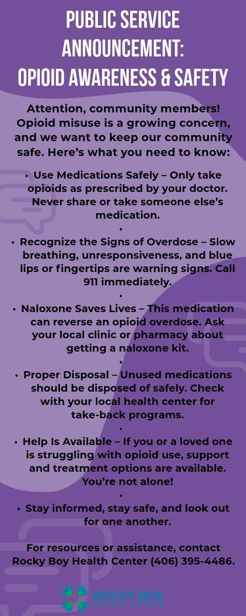 PSA: Opioid Awareness & Safety PSA: Opioid Awareness & Safety