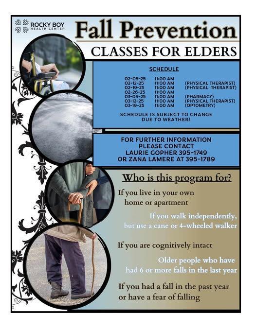 Fall Prevention Classes for Elders