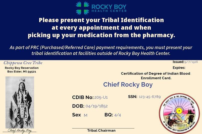 Tribal ID & Pharmacy Info Tribal ID & Pharmacy Info