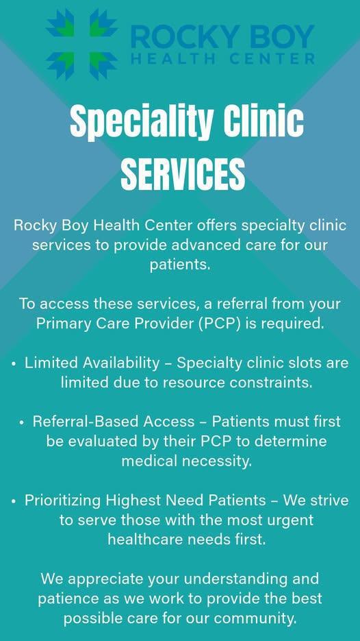 Specialty Clinic Services