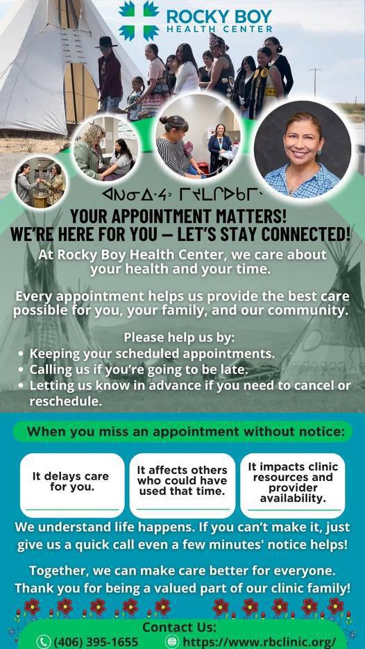 Your Appointment Matters! Your Appointment Matters!