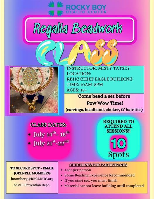 Regalia Beadwork Class