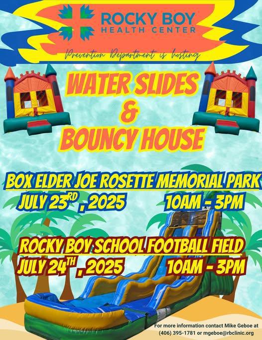Water Slides & Bouncy House