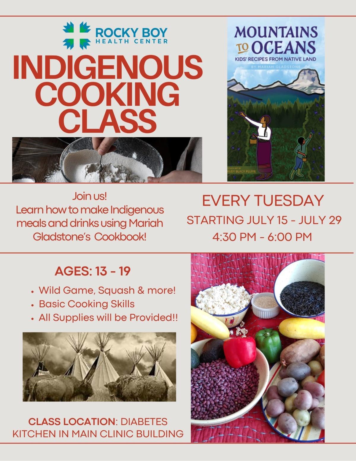 Indigenous Cooking Class Indigenous Cooking Class