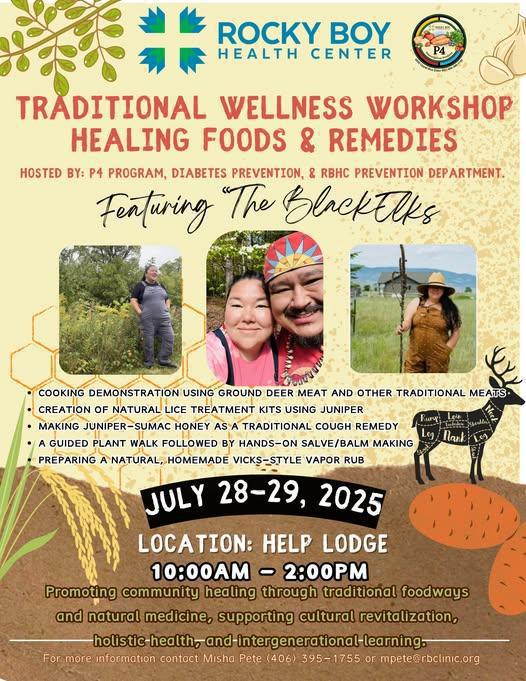 Traditional Wellness Workshop Traditional Wellness Workshop