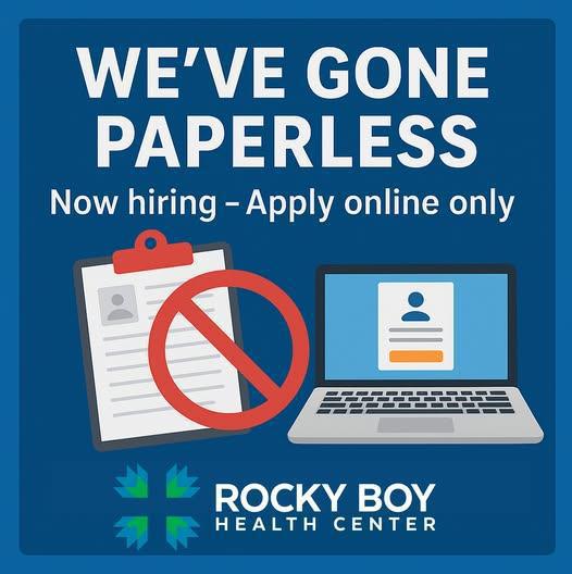 We've Gone Paperless! 