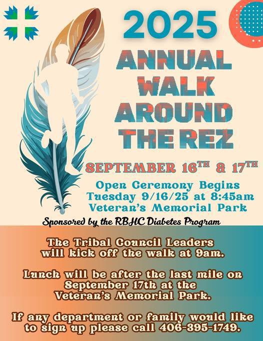 2025 Annual Walk Around The Rez