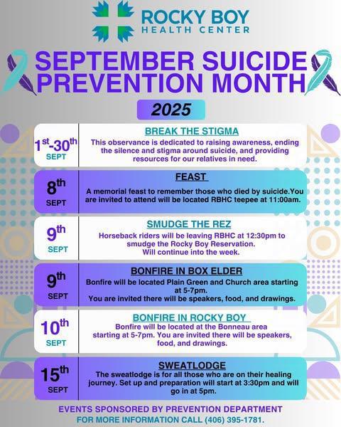 September is Suicide Awareness/Prevention Month
