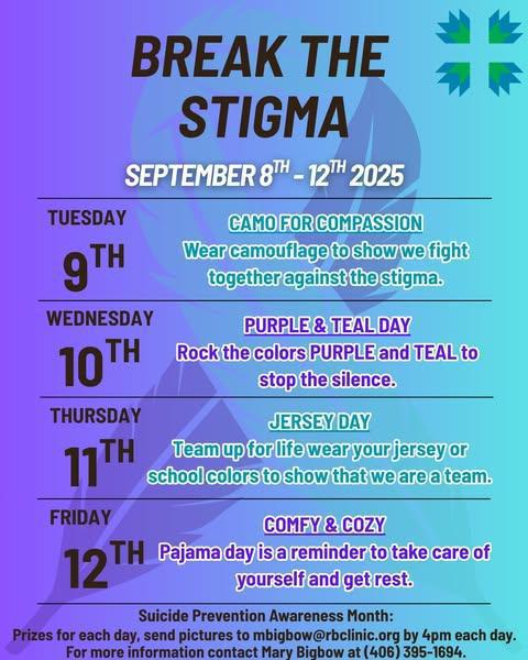 September is Suicide Awareness/Prevention Month