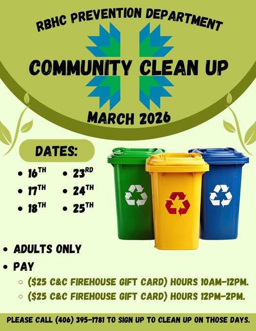 RBHC Community Clean Up March 2026