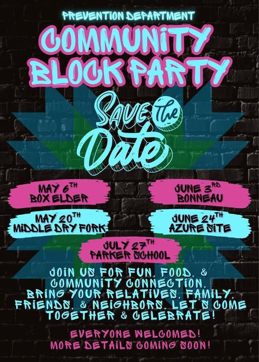 SAVE THE DATE – Community Block Party Series! 