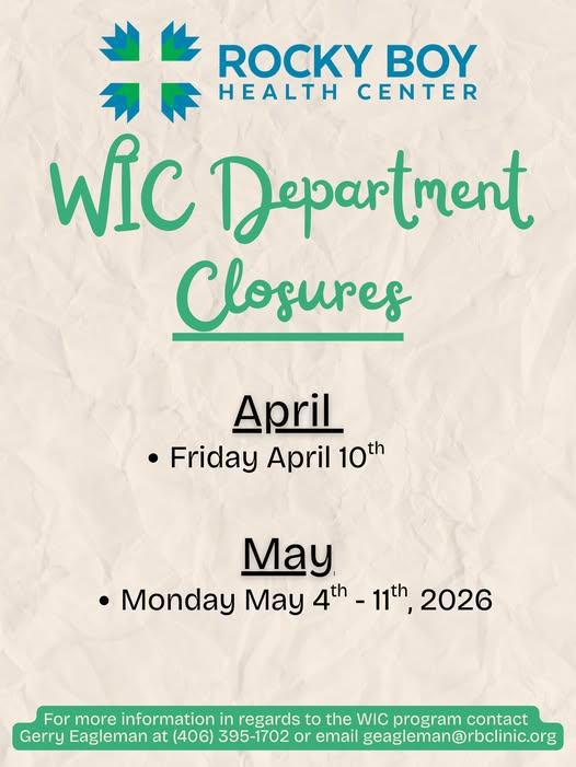WIC Closures