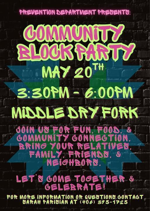 Block Party- Middle Dry Fork