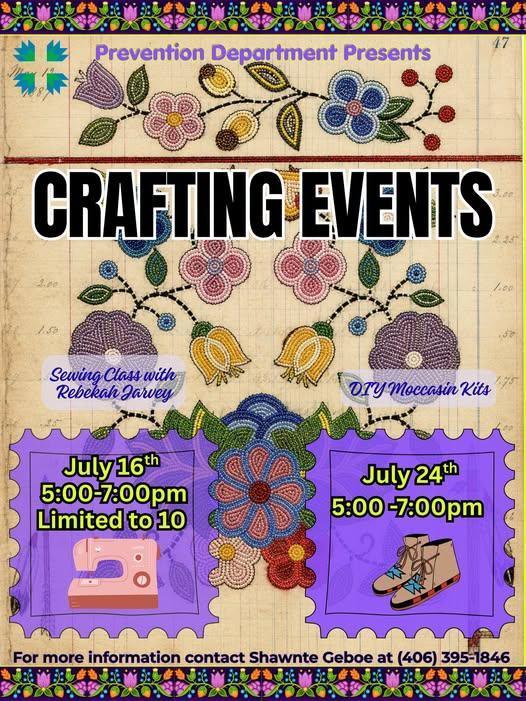 July Crafting Events