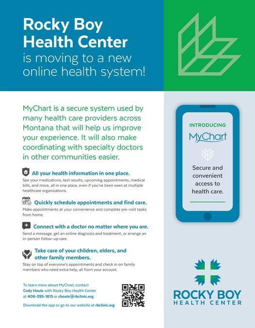 Rocky Boy Health Center is going digital!