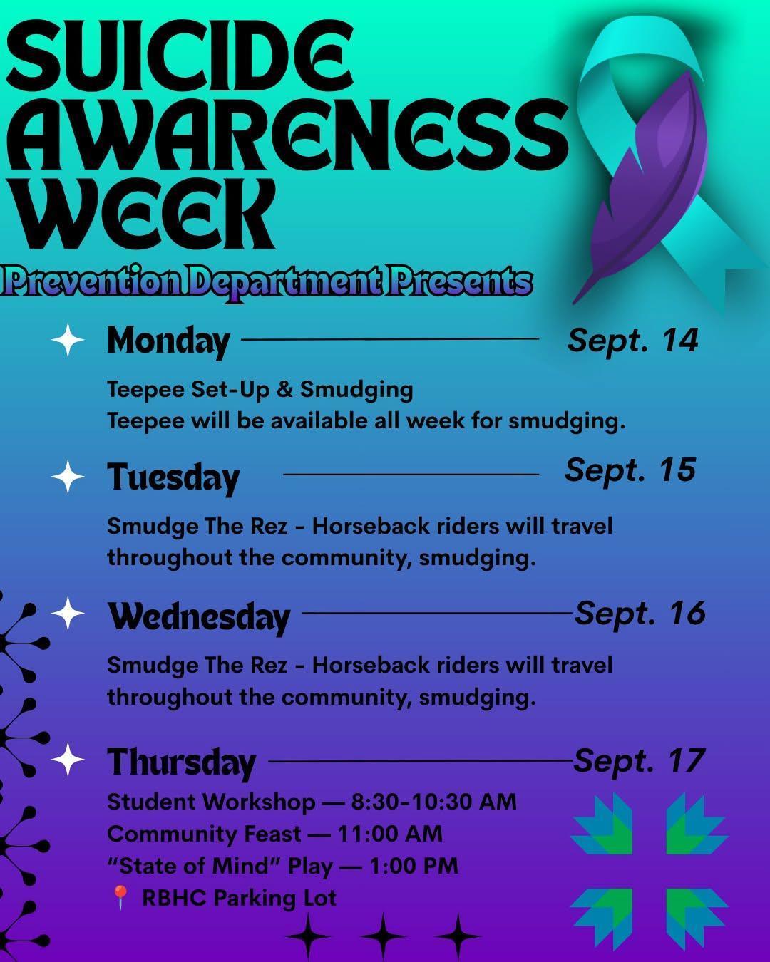 Suicide Awareness Week