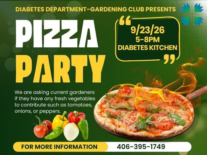 END-OF-HARVEST PIZZA PARTY! END-OF-HARVEST PIZZA PARTY!