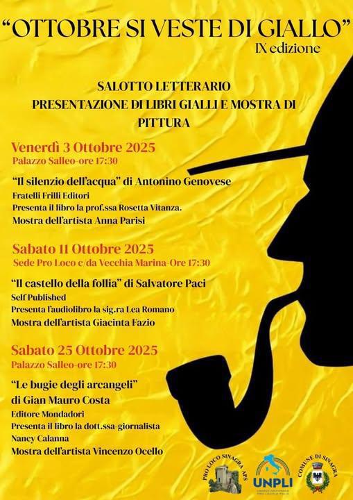 "Le bugie degli arcangeli" di Gian Mauro Costa (inizio ore 17:30)