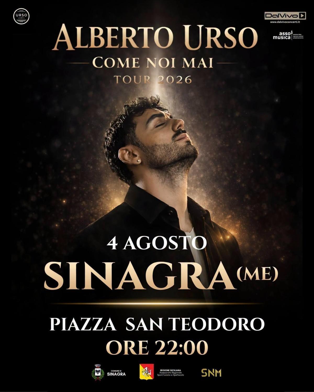 Alberto Urso (Inizio ore 22.00)