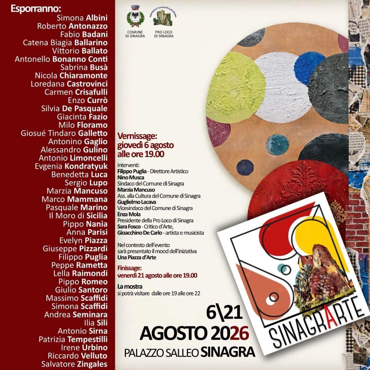 Mostra - SinagrArte 2026 Mostra - SinagrArte 2026