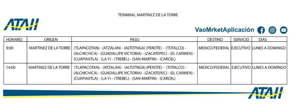 ·Terminal Martinez de La Torre·