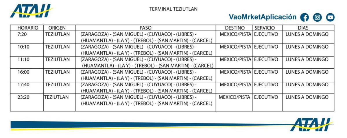 ·Terminal Teziutlan·