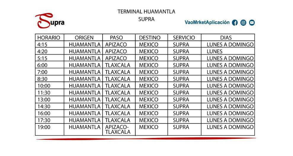 ·Terminal Huamantla·