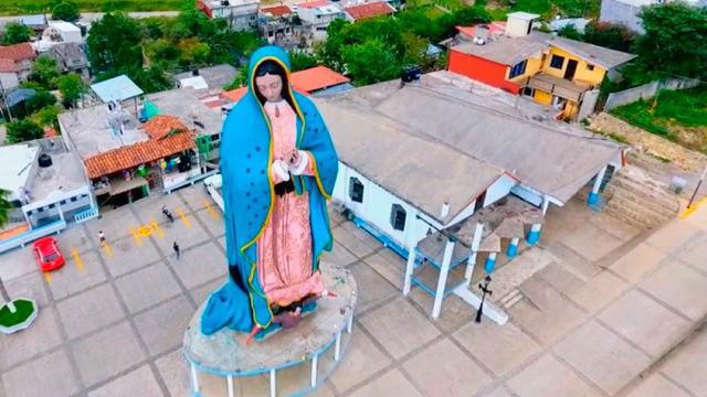 Monumental Virgen De Guadalupe