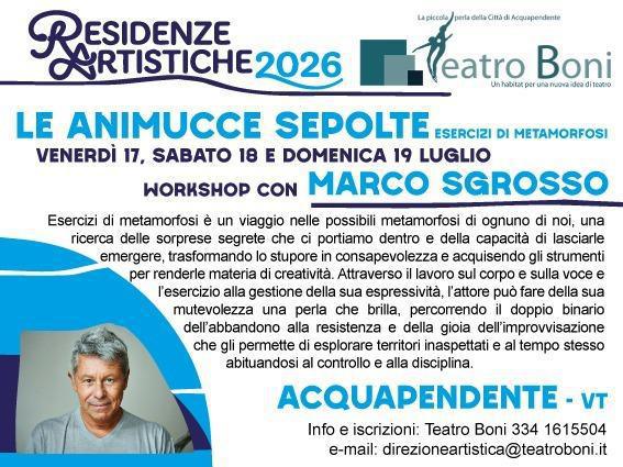 RESIDENZE ARTISTICHE 2026