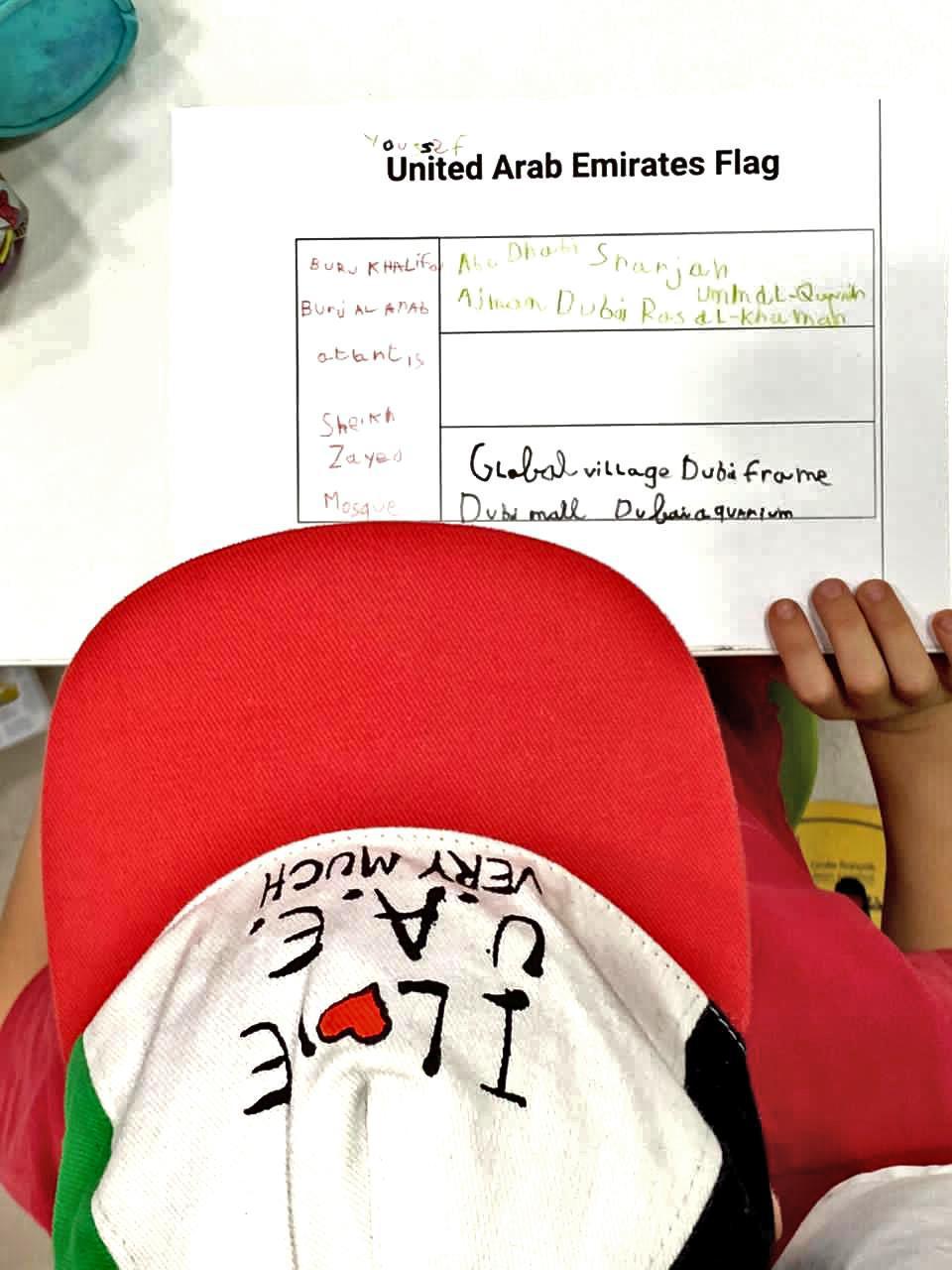 Fête nationale des Emirats Arabes Unis 🇦🇪 en élémentaire